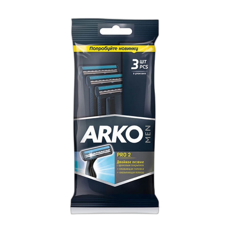 БРИТВА ОДНОРАЗОВАЯ ARKO MEN REGULAR 2 3ШТ