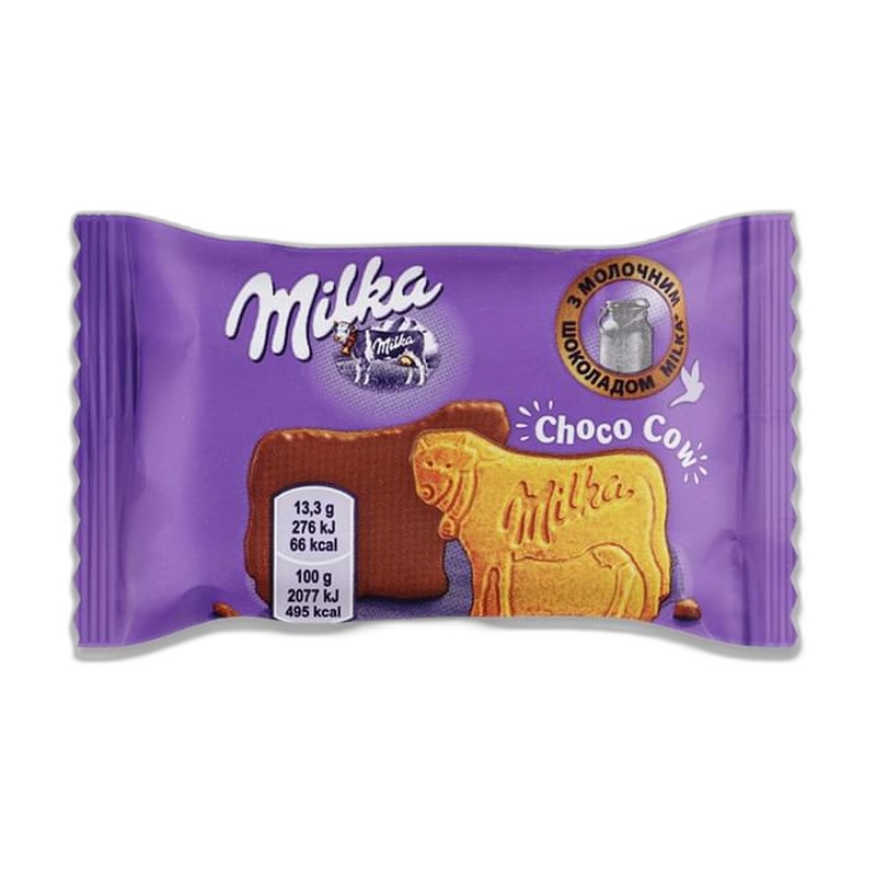 ПЕЧЕНЬЕ MILKA В МОЛОЧНОМ ШОКОЛАДЕ 40Г