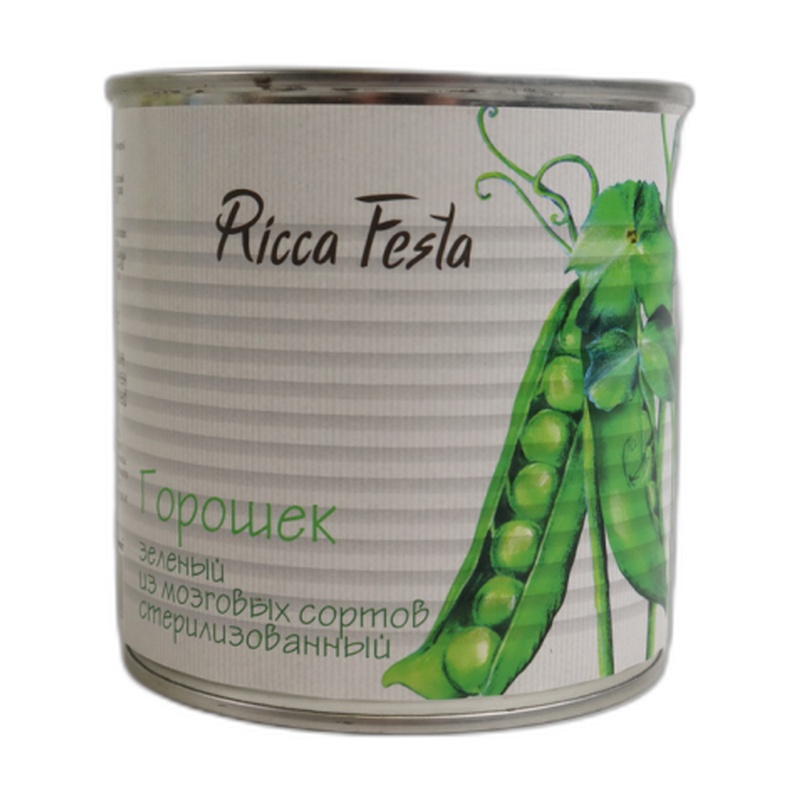 ГОРОШЕК ЗЕЛЕНЫЙ RICCA FESTA 425Г