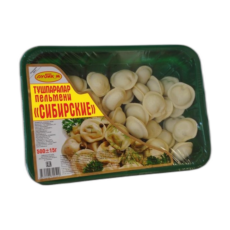 ПЕЛЬМЕНИ СИБИРСКИЕ РУБИКОМ 500Г