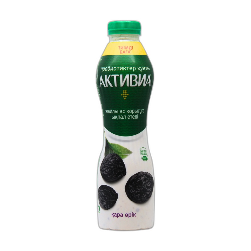 ЙОГУРТ ПИТЬЕВОЙ АКТИВИА ЧЕРНОСЛИВ 650Г П/Б