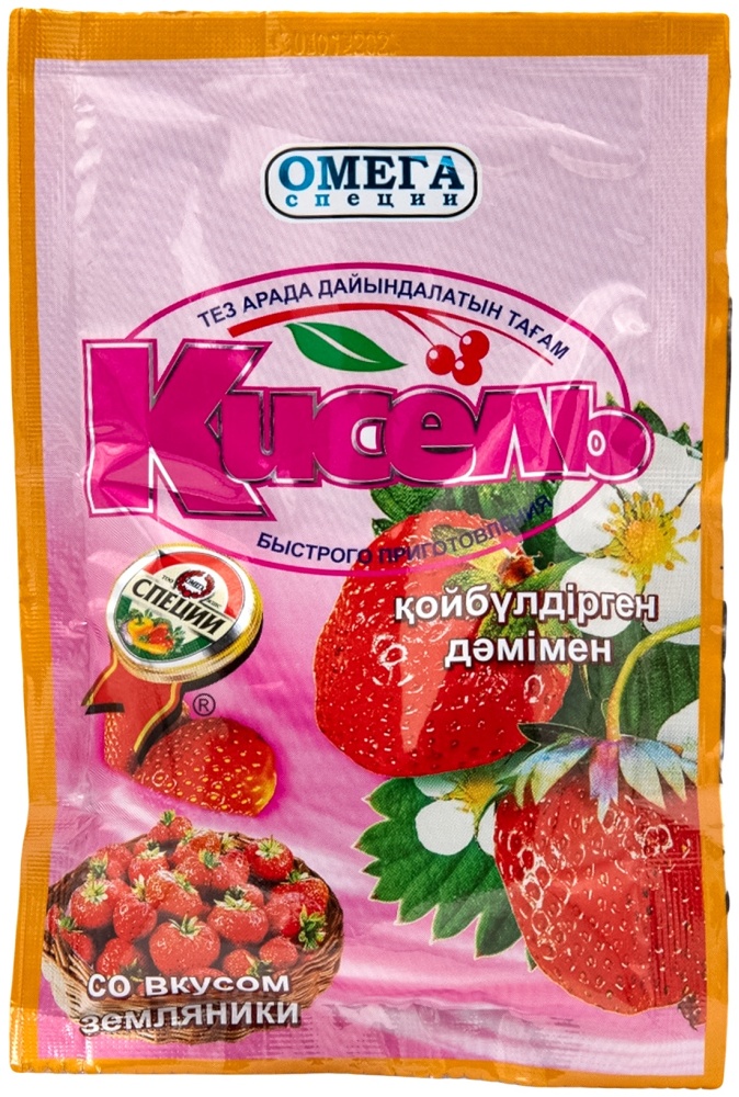 КИСЕЛЬ ОМЕГА ЗЕМЛЯНИКА 90Г