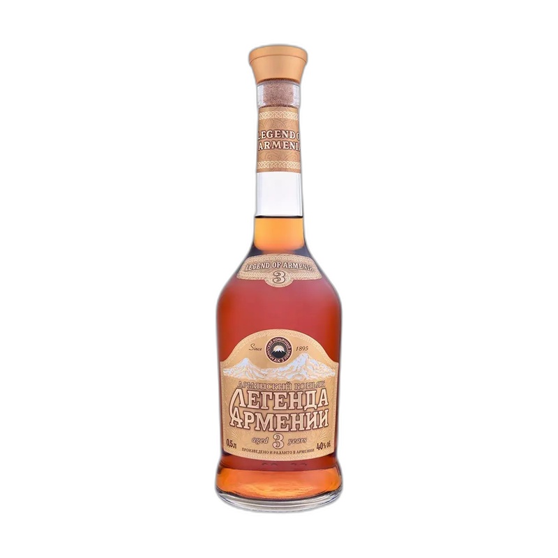 КОНЬЯК АРМЯНСКИЙ 3 YO 40% 0,5Л