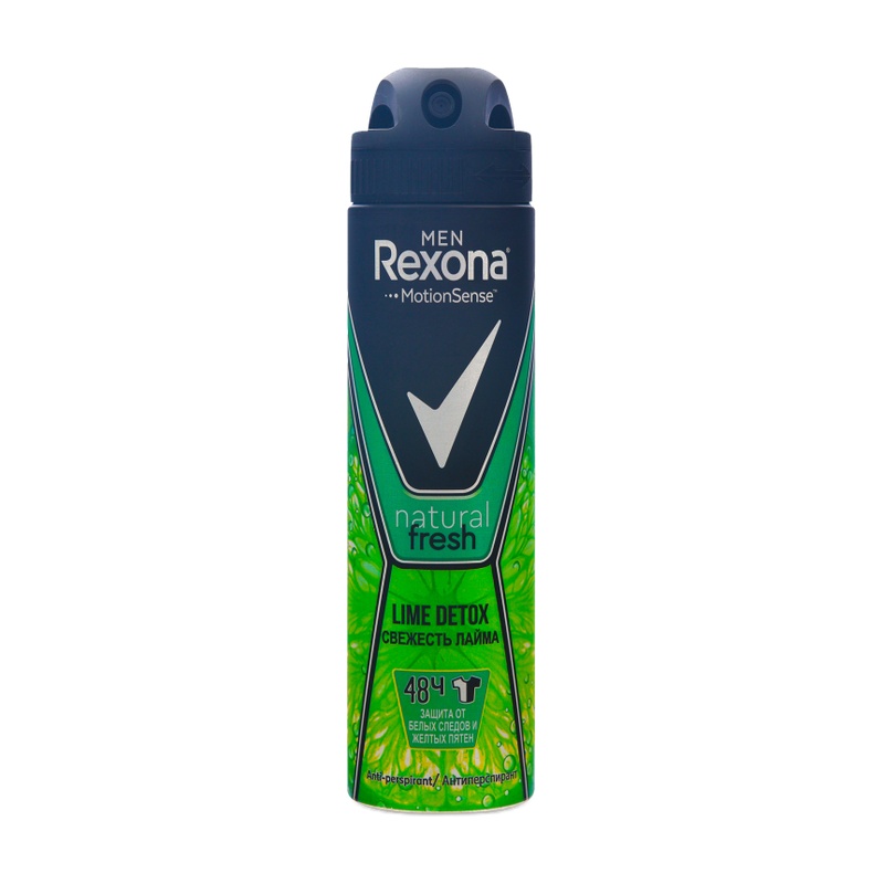 АНТИПЕРСПИРАНТ-СПРЕЙ REXONA MEN СВЕЖЕСТЬ ЛАЙМА 150МЛ