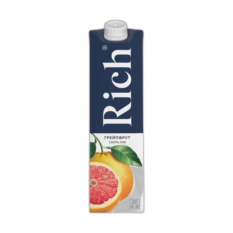 СОК RICH ГРЕЙПФРУТ 1Л Т/П