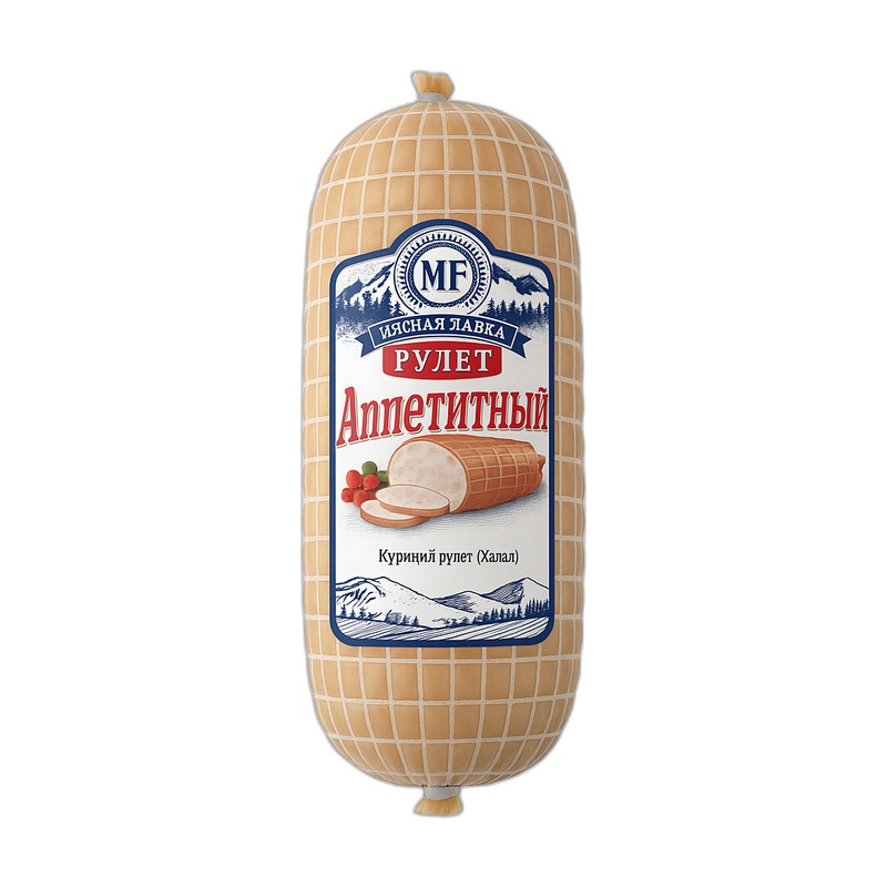 РУЛЕТ КУРИНЫЙ АППЕТИТНЫЙ MF В/У