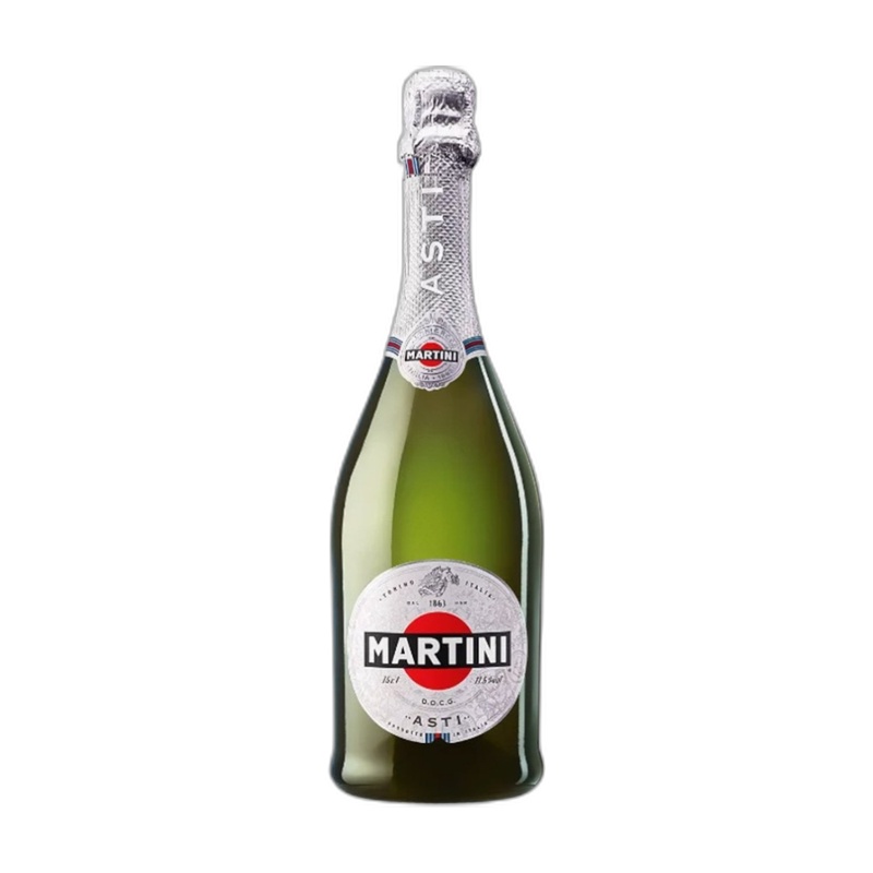 ВИНО ИГРИСТОЕ MARTINI ASTI BRUT БЕЛОЕ СУХОЕ 11,5% 0,75Л ИТАЛИЯ