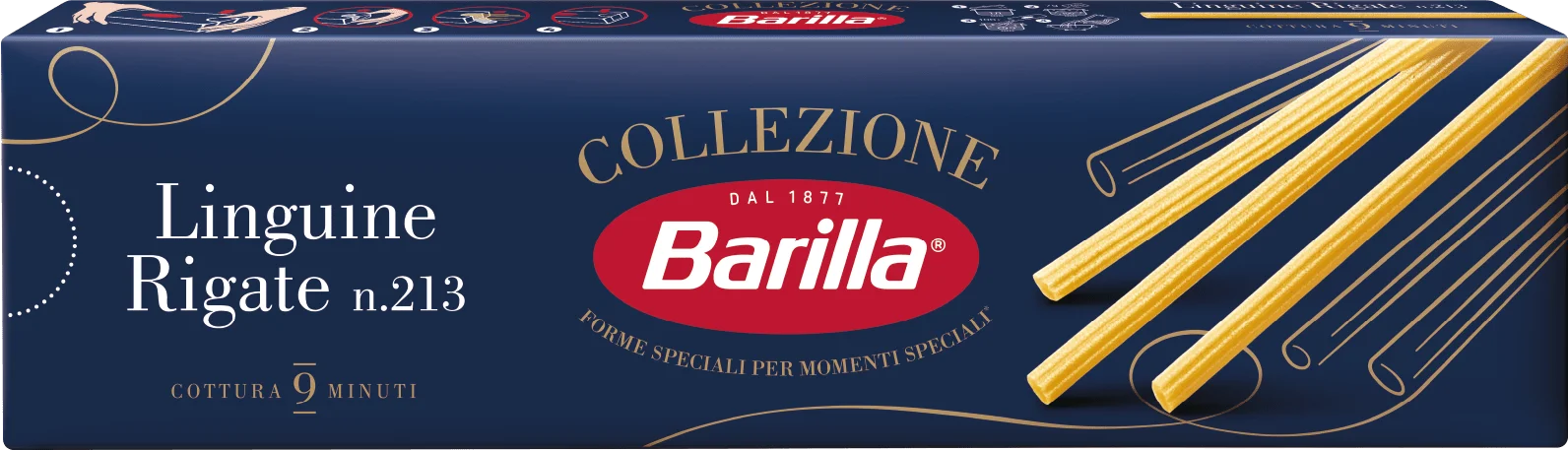 ПАСТА BARILLA LINGUINI RIGATE 450Г