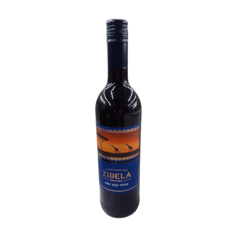 ВИНО ZIDELA КРАСНОЕ СУХОЕ 13% 0,75Л ЮАР