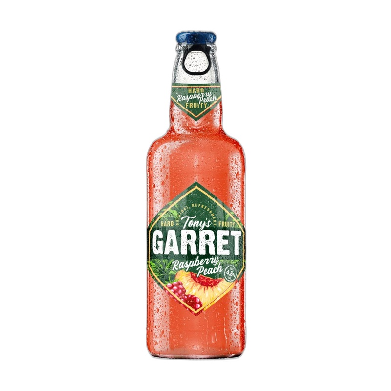 ПИВНОЙ НАПИТОК GARAGE HARD RASPBERRY 4,6% 0,4Л СТ\Б