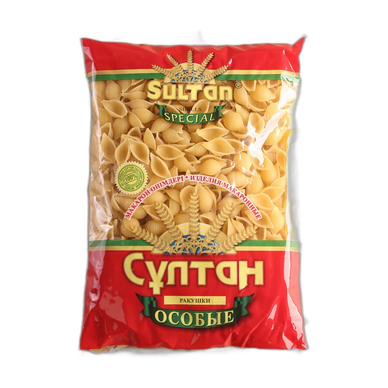 МАКАРОНЫ СУЛТАН РАКУШКИ 400Г