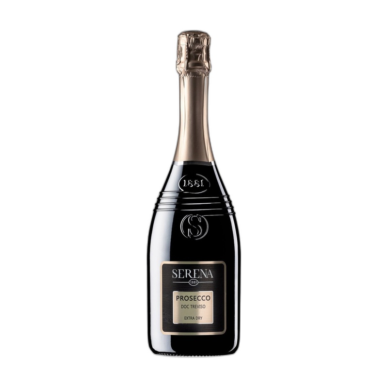 ВИНО ИГРИСТОЕ SERENA PROSECCO TREVISO БЕЛОЕ СУХОЕ 11% 0,75Л ИТАЛИЯ