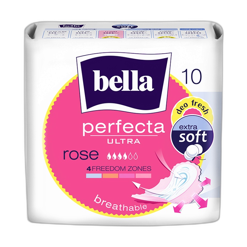 ПРОКЛАДКИ BELLA PERFECTA ULTRA ROSE DEO FRESH 2X 10ШТ