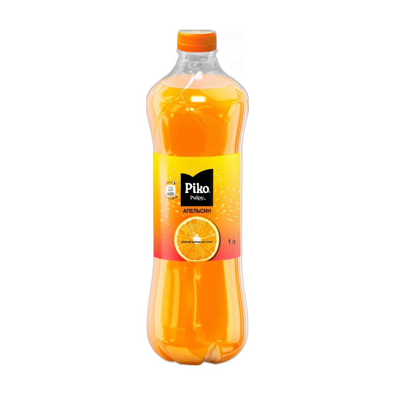НАПИТОК СОКОСОДЕРЖАЩИЙ PIKO PULPY АПЕЛЬСИН 1Л ПЭТ