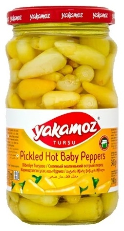 ПЕРЕЦ YAKAMOZ МАРИНОВАННЫЙ ОСТРЫЙ 370Г