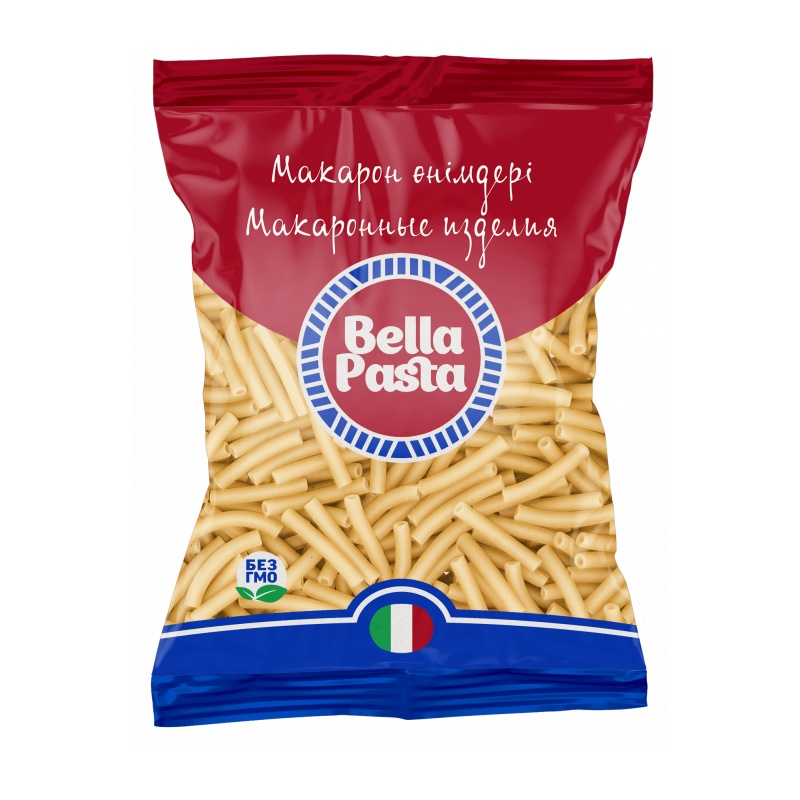 МАКАРОНЫ BELLA PASTA РОЖКИ ГЛАДКИЕ 400Г