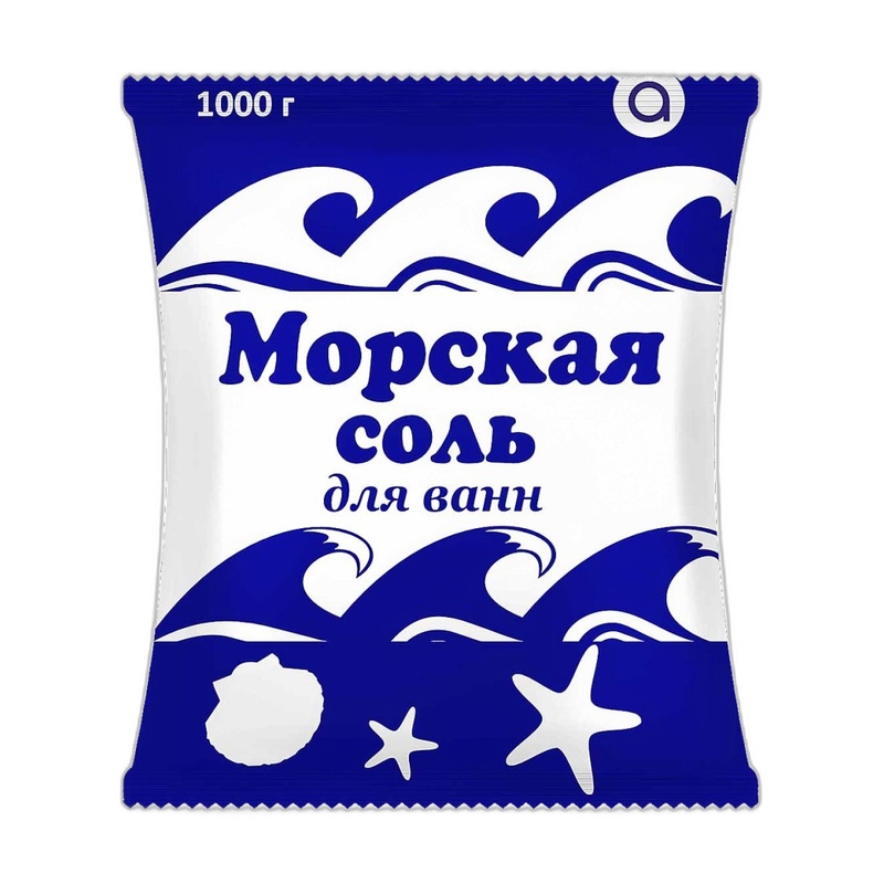 СОЛЬ ДЛЯ ВАННЫ АРОМИКА МОРСКАЯ 1000Г