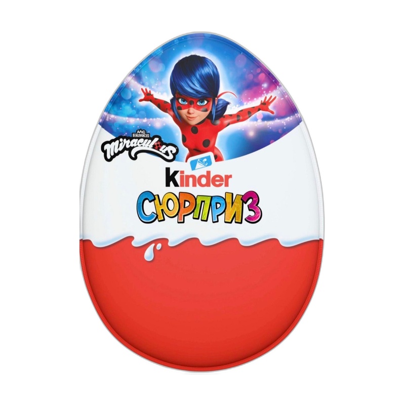 ЯЙЦО KINDER СЮРПРИЗ ДЛЯ ДЕВОЧКИ 220Г