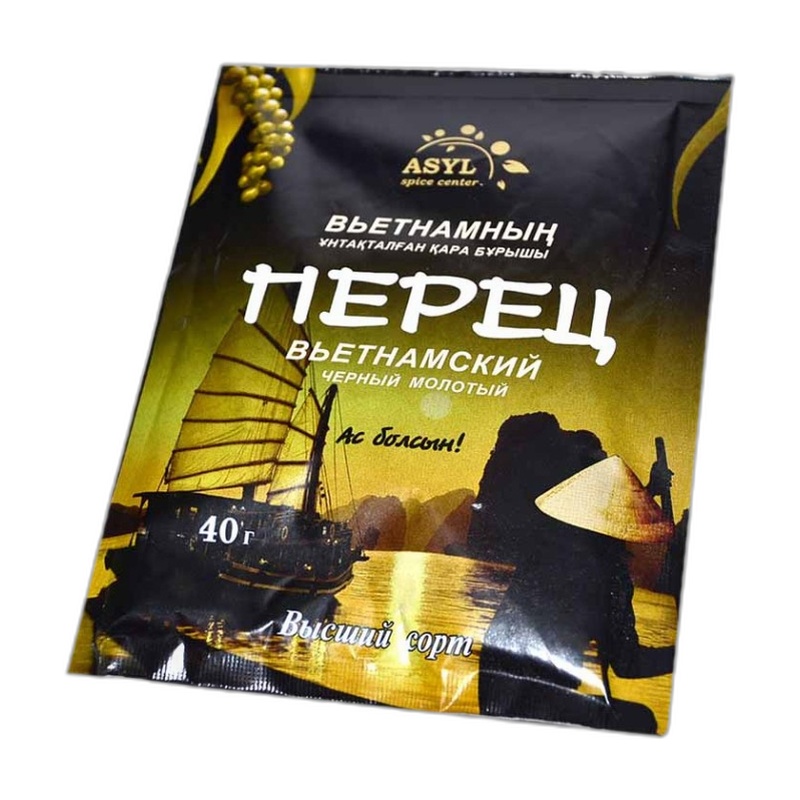 ПЕРЕЦ ЧЕРНЫЙ ASYL МОЛОТЫЙ 40Г