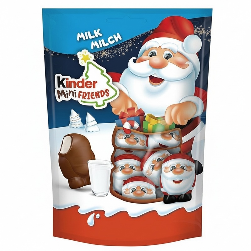 КОНФЕТЫ KINDER MINI FRIENDS MILK 122Г
