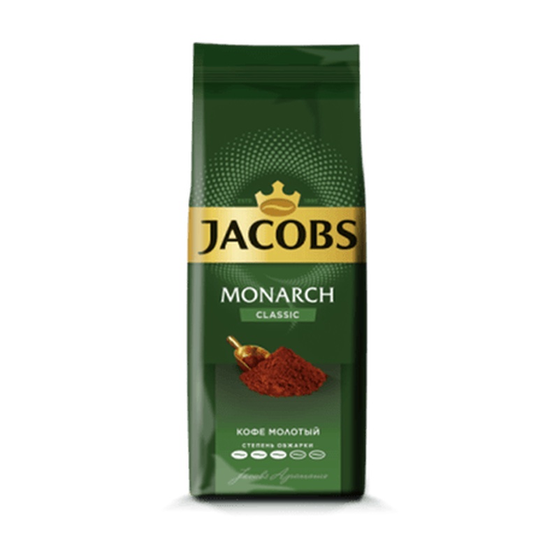 КОФЕ МОЛОТЫЙ JACOBS MONARCH ORINIGAL 230Г