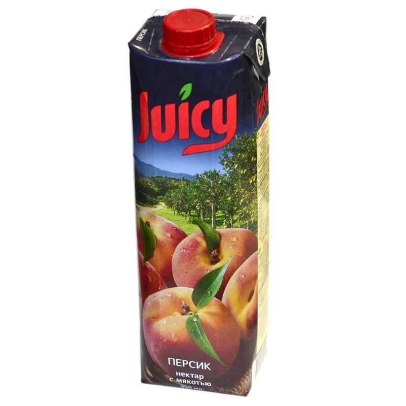 НЕКТАР JUICY ПЕРСИК 0,95Л Т/П