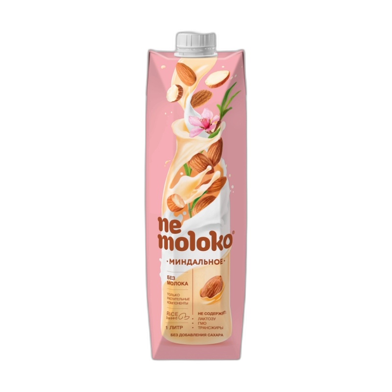 НАПИТОК РИСОВЫЙ NEMOLOKO МИНДАЛЬ 1Л Т/П