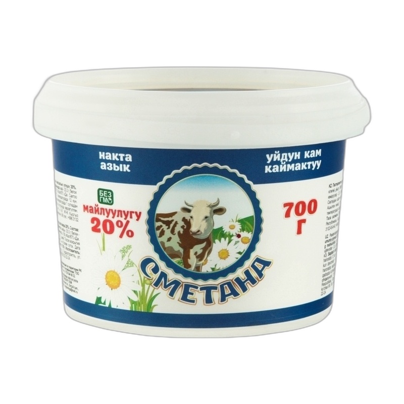 СМЕТАНА АКУ ДОМАШНЯЯ 20% 700Г