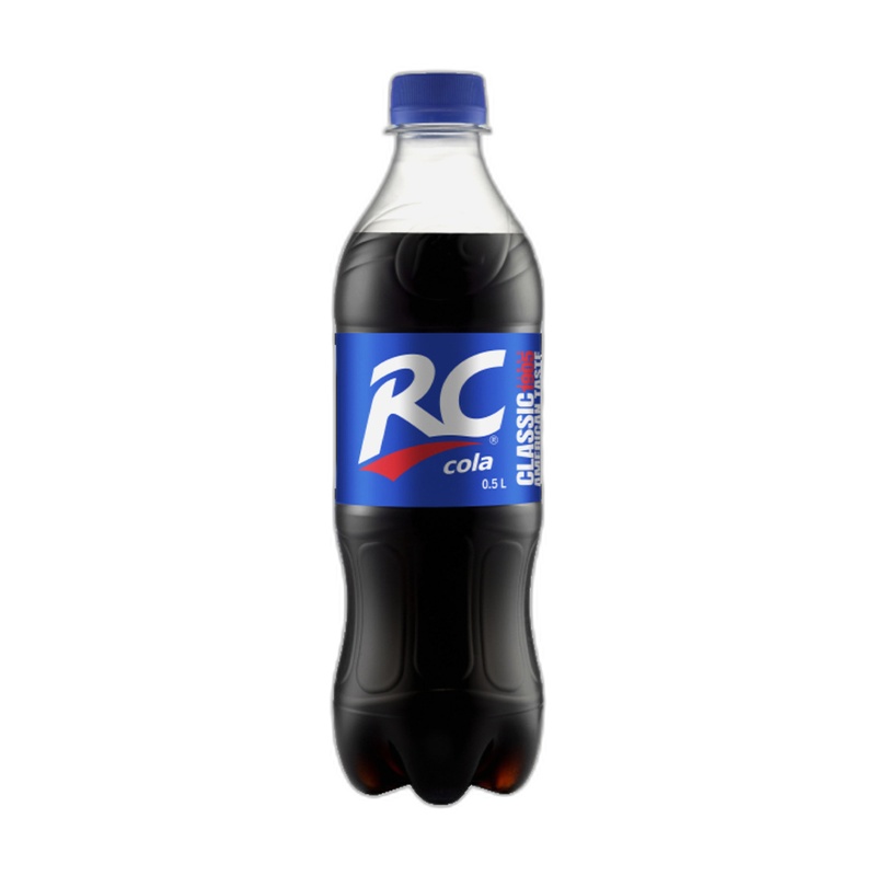 НАПИТОК ГАЗИРОВАННЫЙ RC COLA 0,5Л ПЭТ