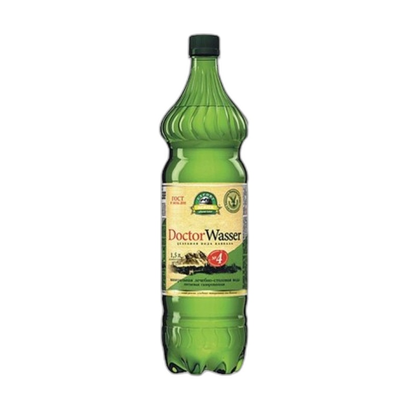ВОДА МИНЕРАЛЬНАЯ DOCTOR WASSER №4 1,5Л ПЭТ