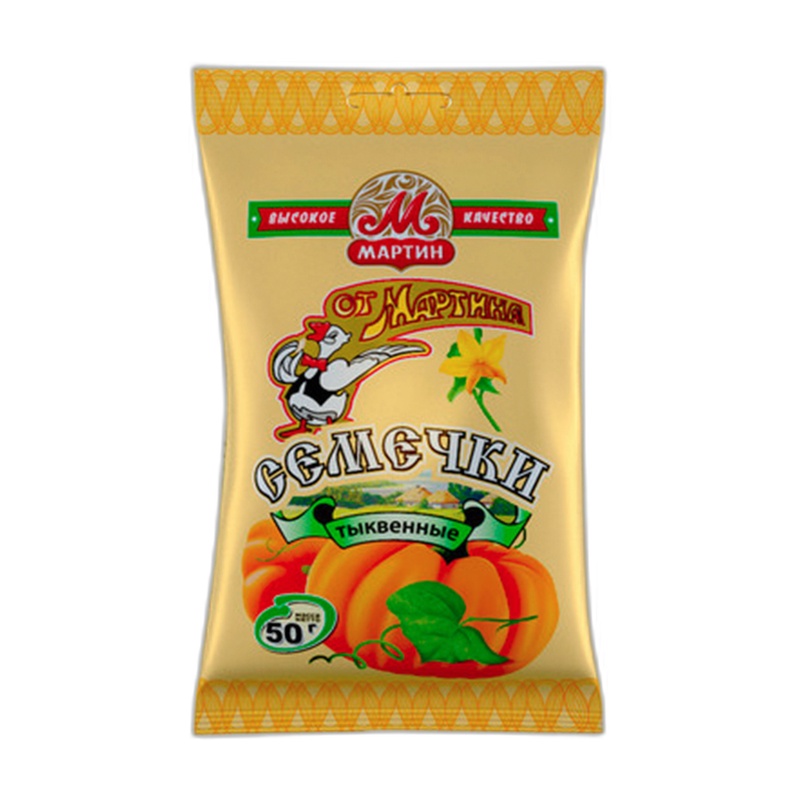СЕМЕЧКИ ОТ МАРТИНА ТЫКВЕННЫЕ 50Г