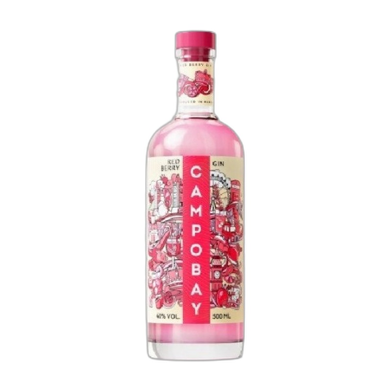 ДЖИН CAMPOBAY RED BERRY 40% 0,5Л