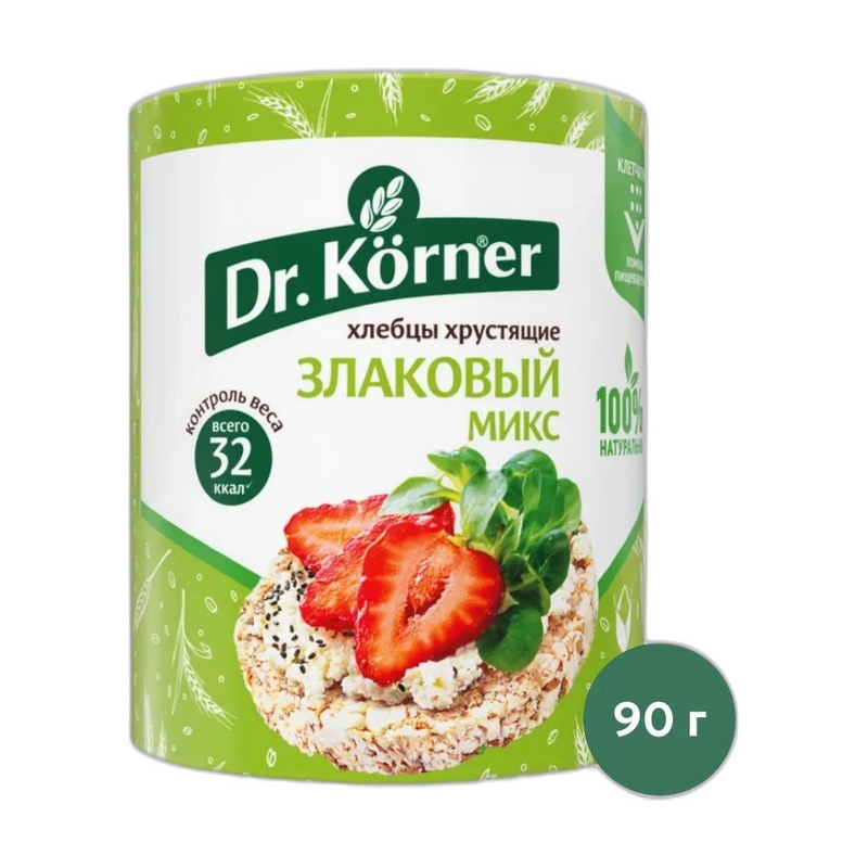 ХЛЕБЦЫ DR.KORNER МИКС 90Г