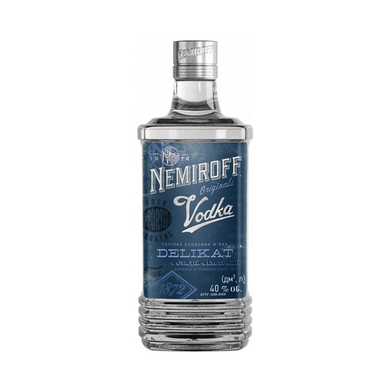 ВОДКА NEMIROFF DELIKAT 40% 0,5Л