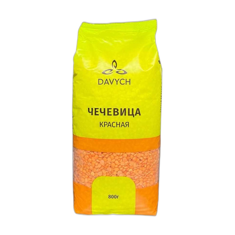 ЧЕЧЕВИЦА DAVYCH КРАСНАЯ 800Г