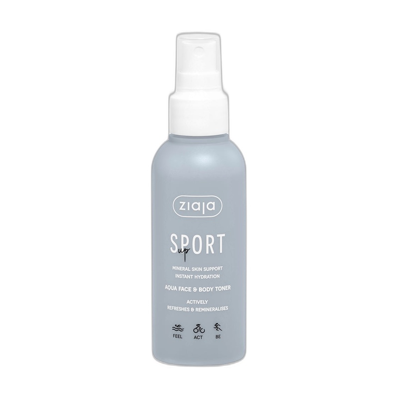 ТОНЕР ZIAJA ДЛЯ ЛИЦА И ТЕЛА SPORT AQUA 120МЛ