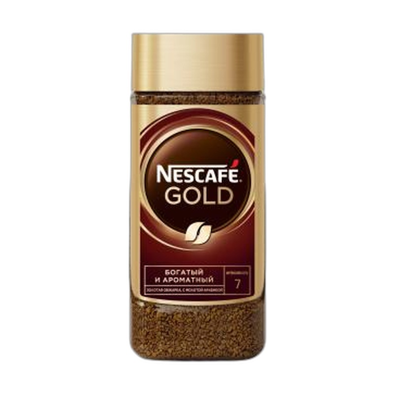 КОФЕ РАСТВОРИМЫЙ NESCAFE GOLD 190Г СТ/Б