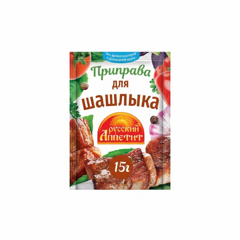ПРИПРАВА РУССКИЙ АППЕТИТ ДЛЯ ШАШЛЫКА 15Г