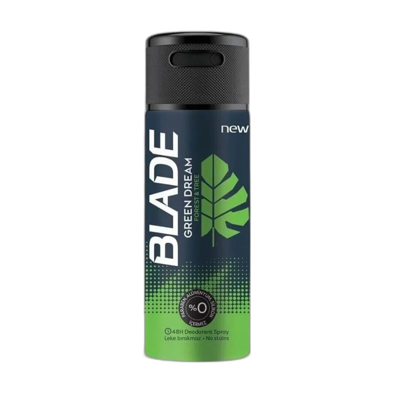 ДЕЗОДОРАНТ-СПРЕЙ BLADE GREEN DREAM 150МЛ