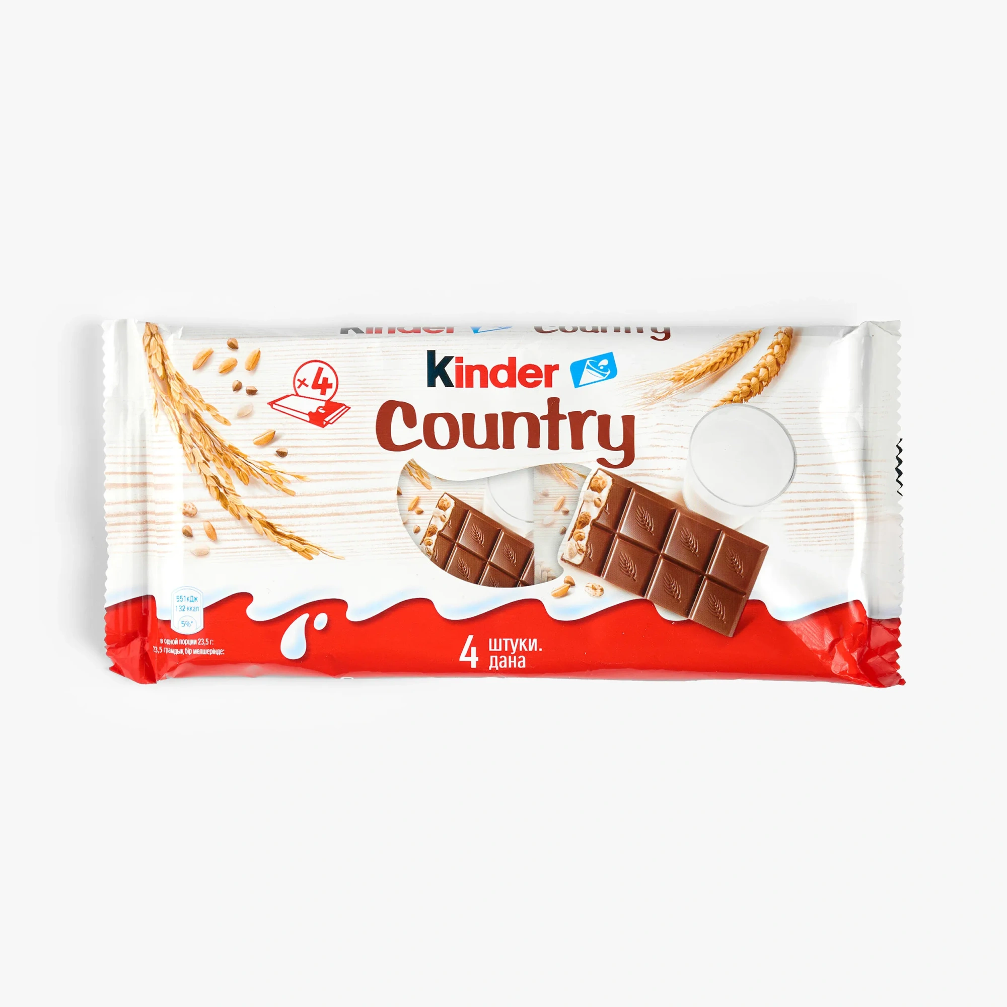 ШОКОЛАД KINDER COUNTRY 94Г