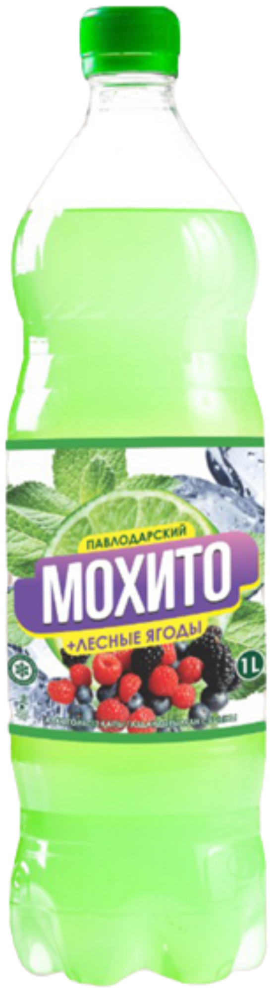 НАПИТОК ГАЗИРОВАННЫЙ РОСА МОХИТО ЛЕСНЫЕ ЯГОДЫ 1Л ПЭТ