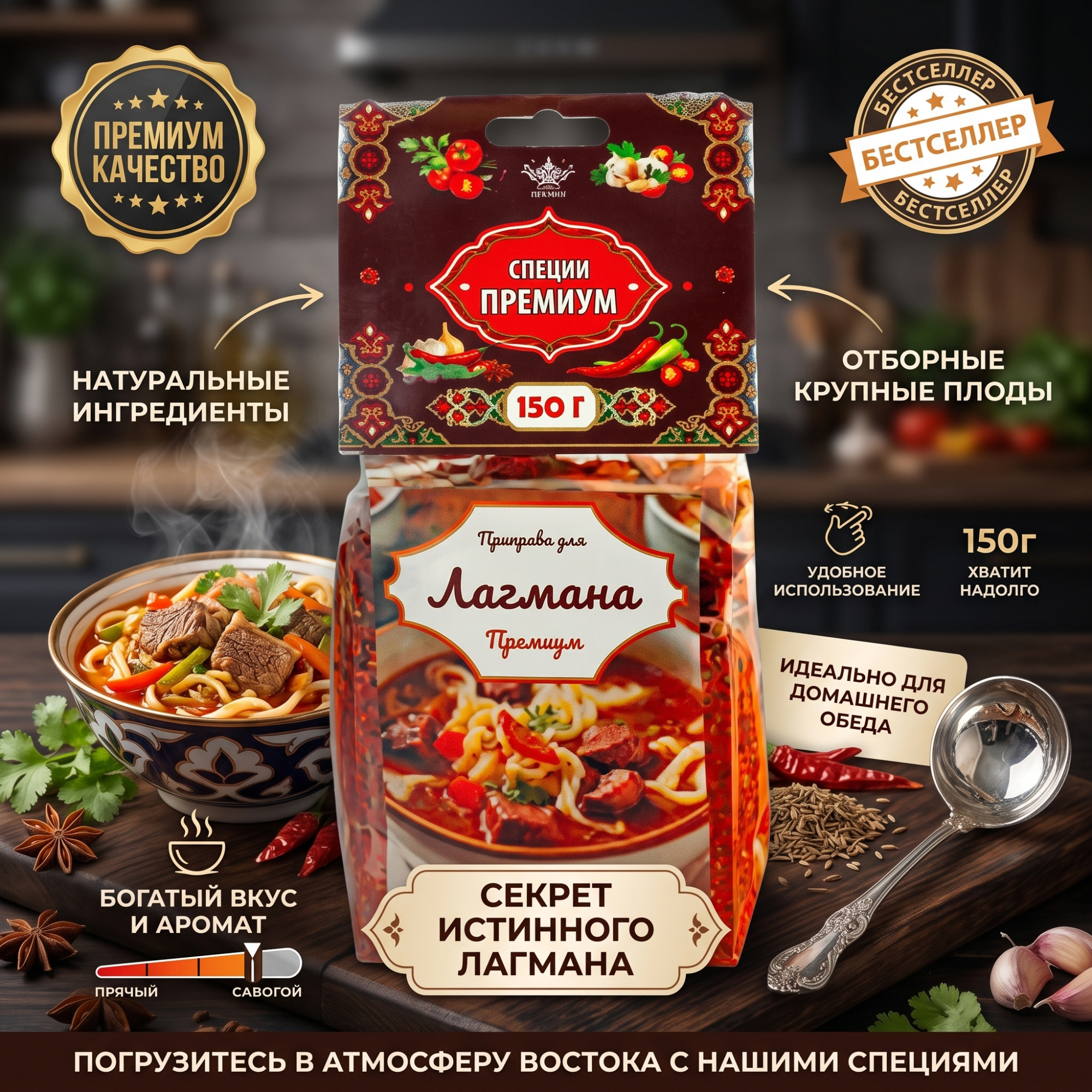 ПРИПРАВА ДЛЯ ЛАГМАНА 150Г