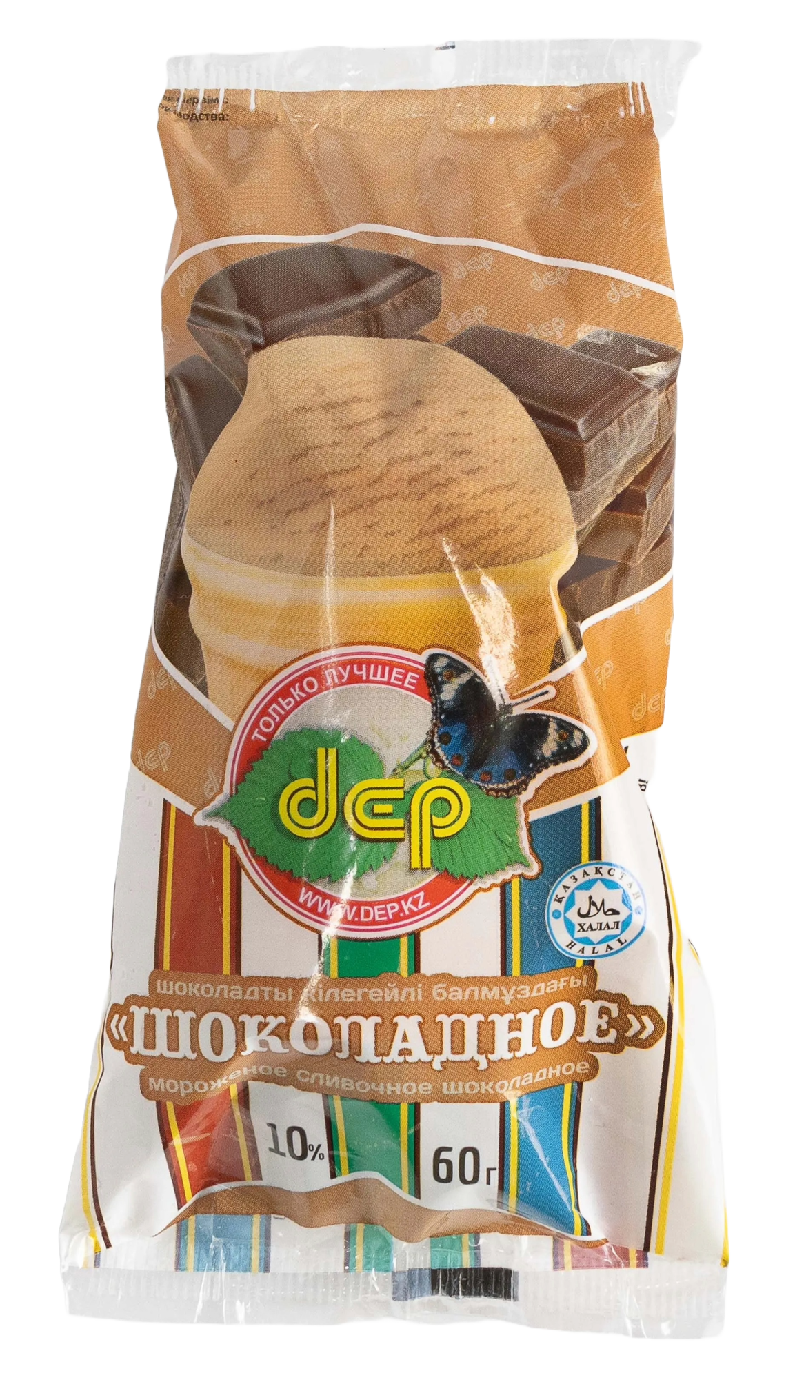 МОРОЖЕНОЕ DEP ШОКОЛАДНОЕ В СТАКАНЧИКЕ 60Г
