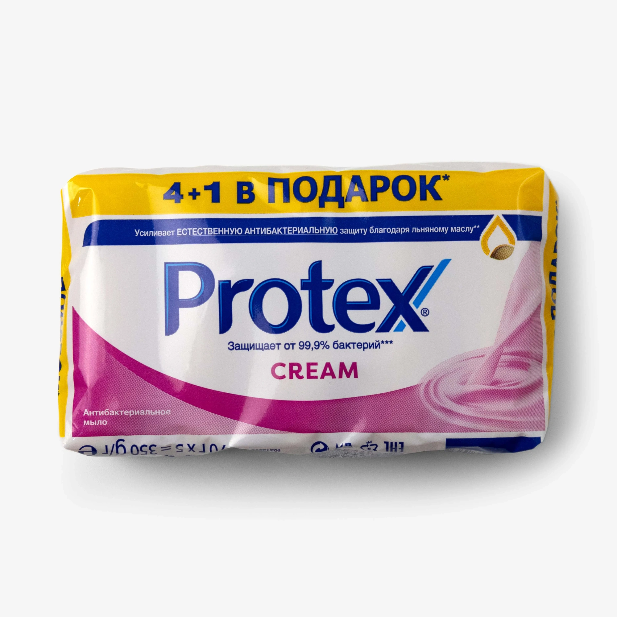 МЫЛО PROTEX CREAM 5X70Г МУЛЬТИПАК