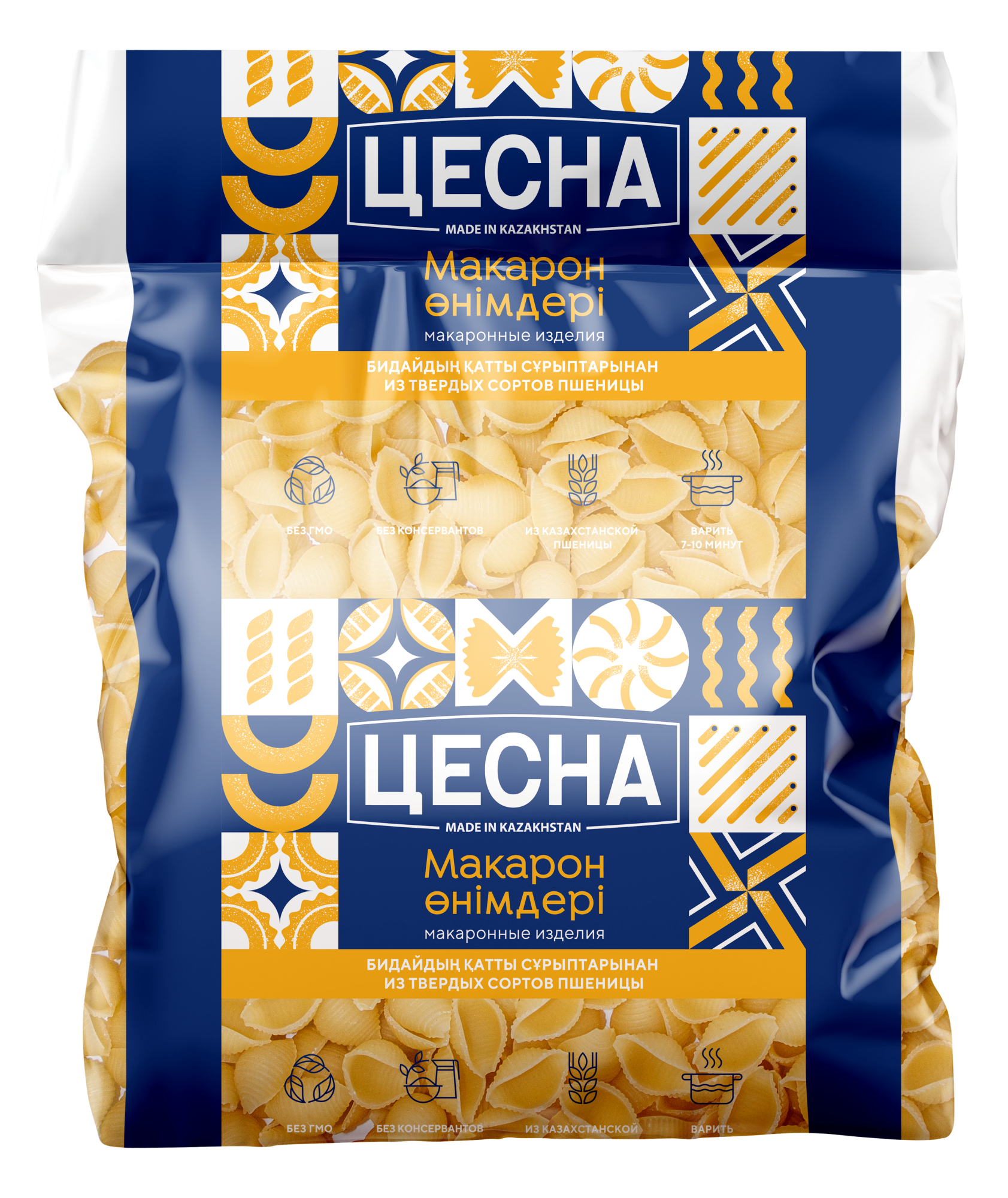МАКАРОНЫ ЦЕСНА РАКУШКИ 4КГ