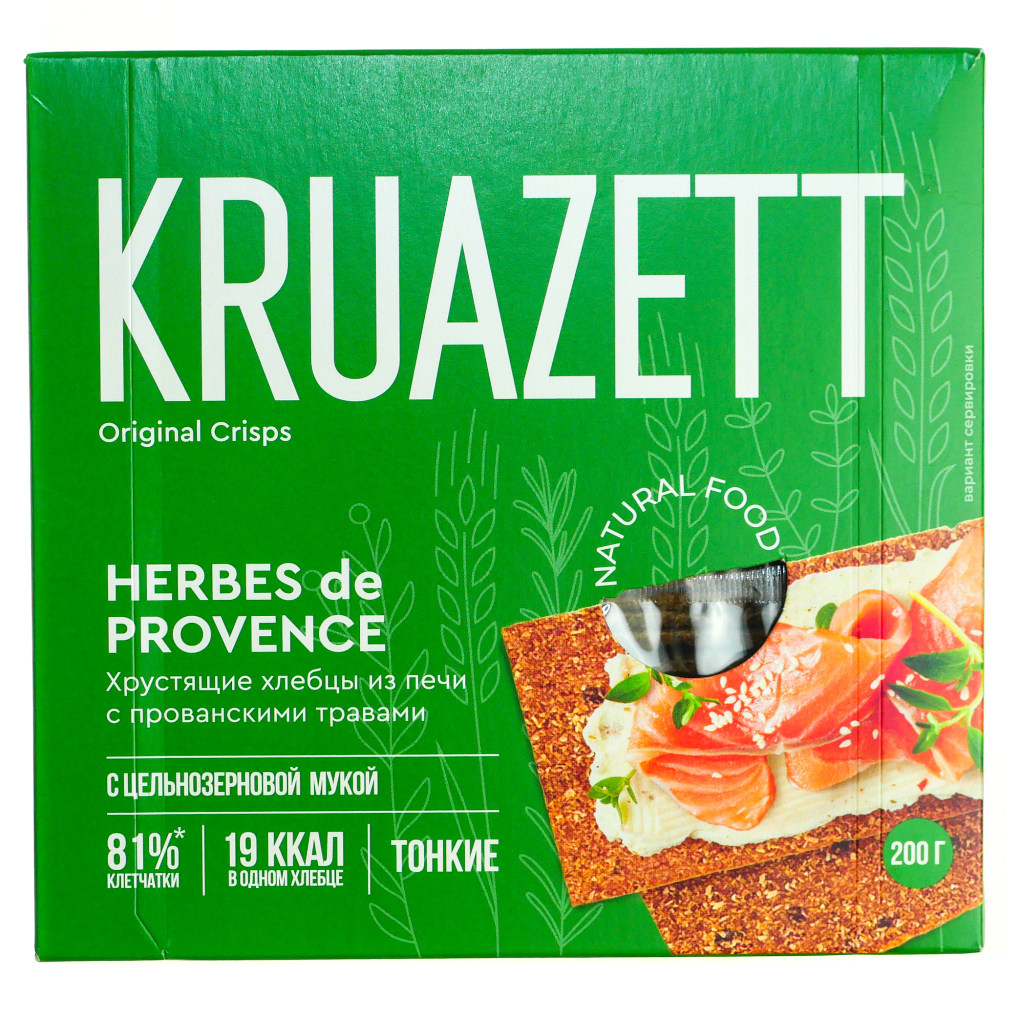 ХЛЕБЦЫ РЖАНЫЕ KRUAZETT 200Г