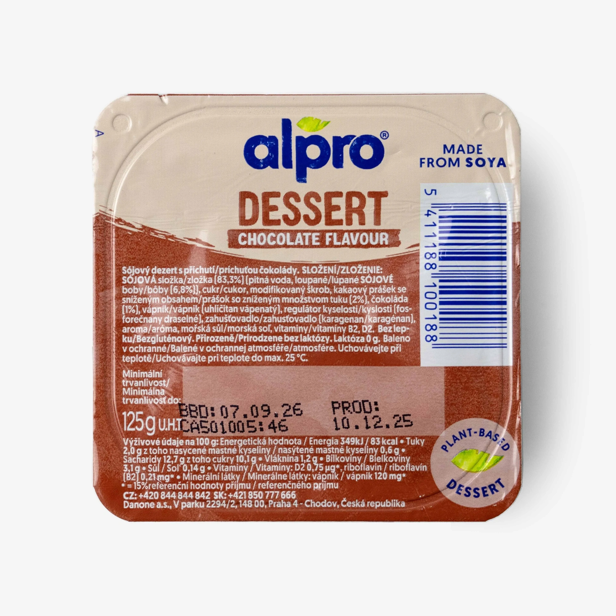 ПУДИНГ СОЕВЫЙ ALPRO ШОКОЛАД 125Г