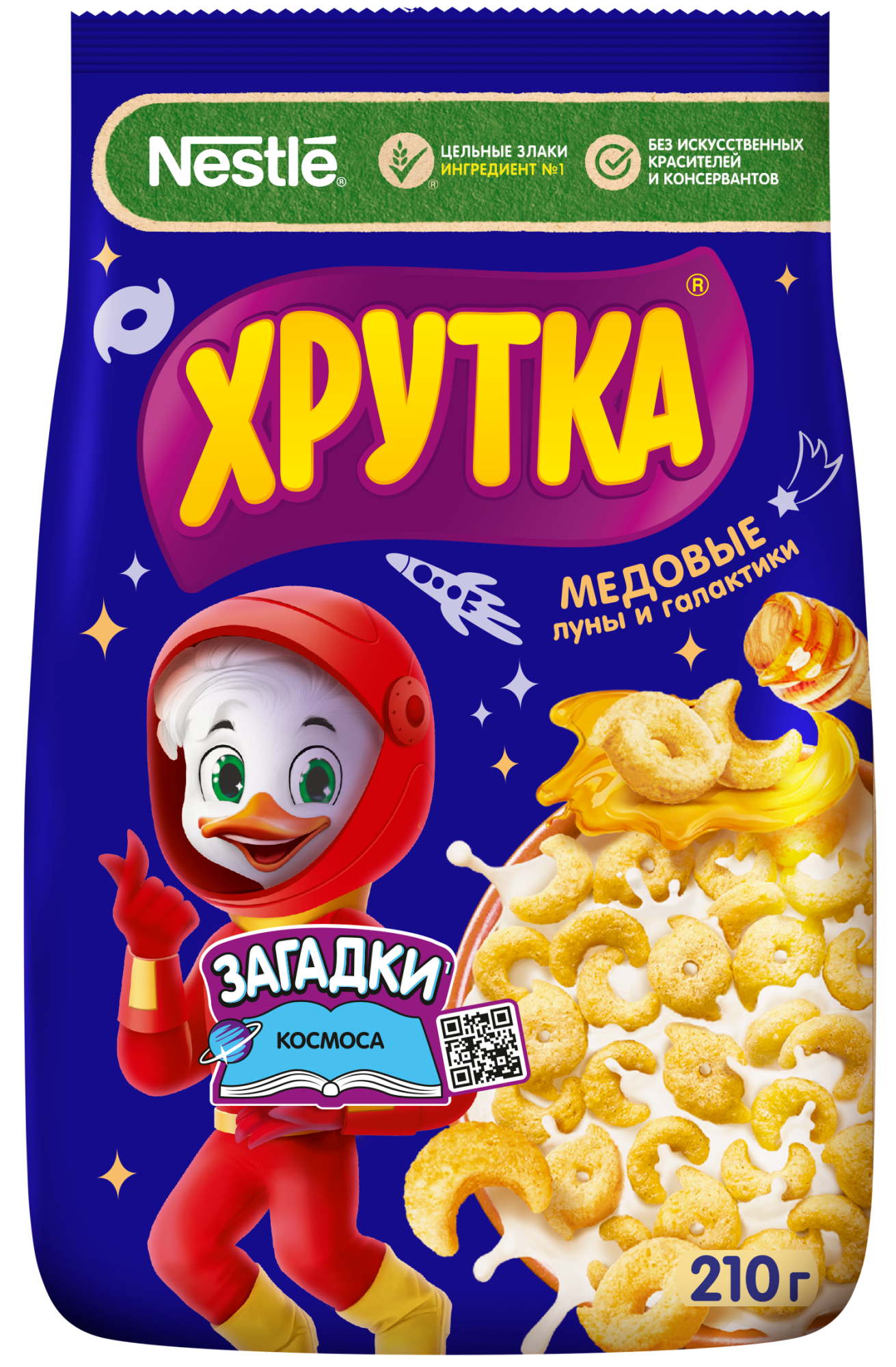 ЗАВТРАК ГОТОВЫЙ ХРУТКА МЕДОВЫЕ ЛУНЫ ГАЛАКТИКИ 210Г