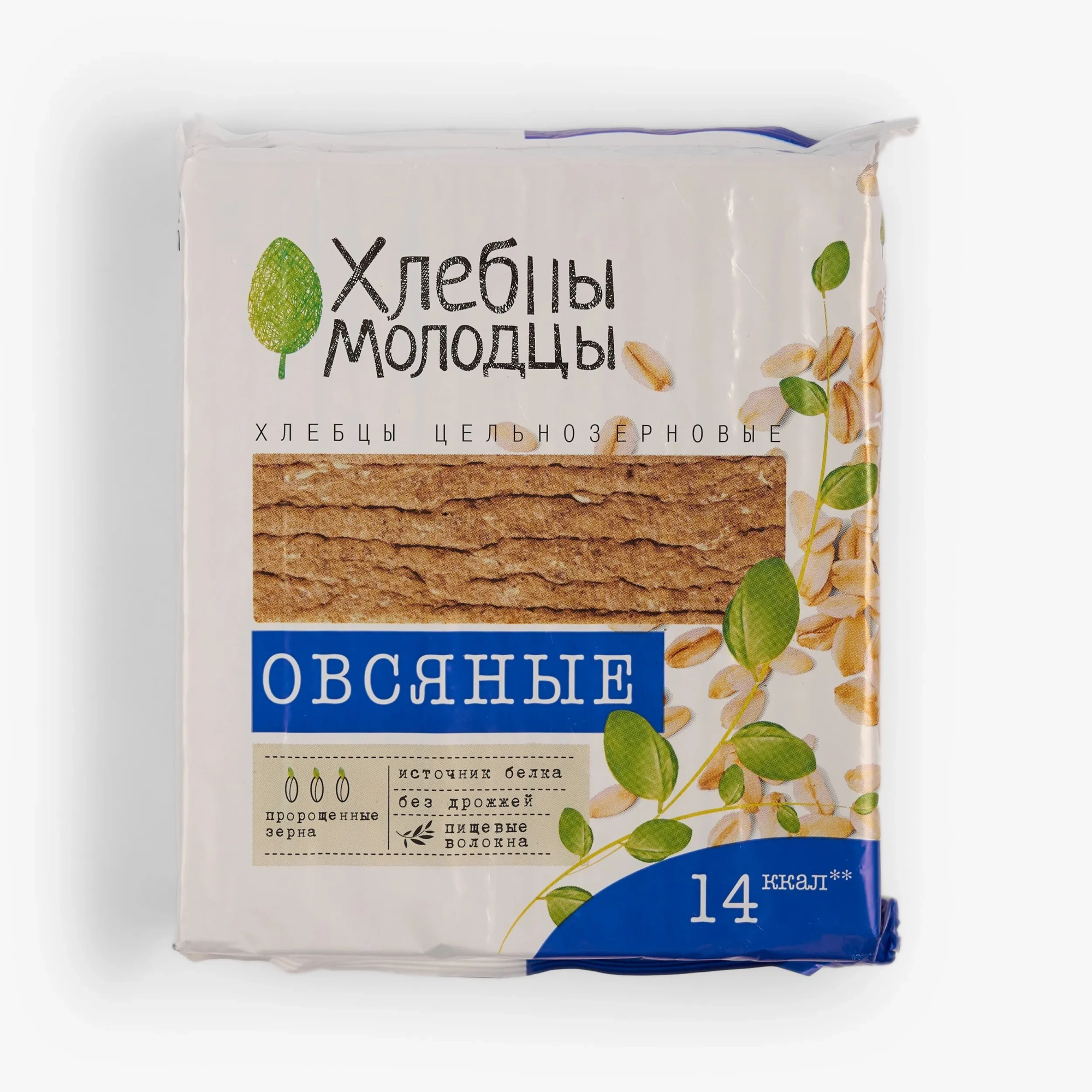 ХЛЕБЦЫ ОВСЯНЫЕ ХЛЕБЦЫ-МОЛОДЦЫ 100Г